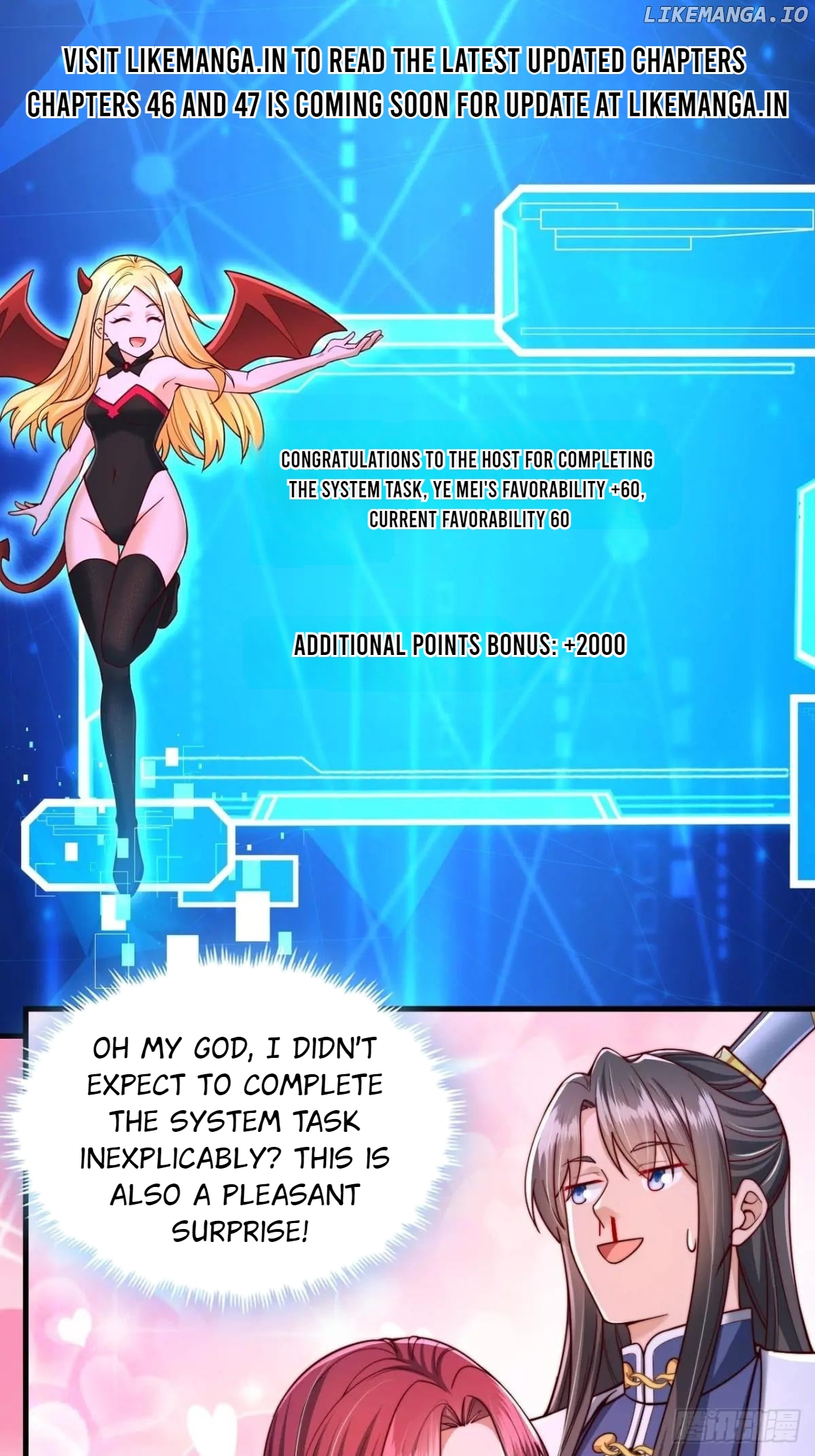 After Confessing To The Beautiful Ancestor, Am I Invincible? Chapter 45 - page 1